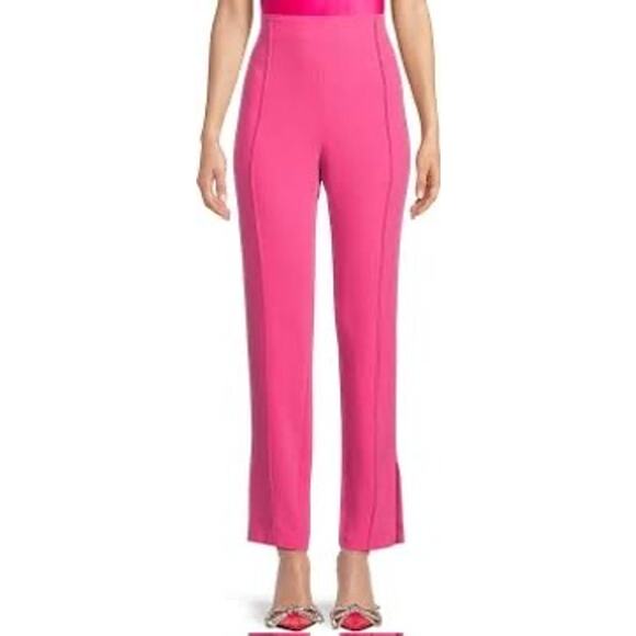 Cinq À Sept pink Brianne slim-fit trousers size 2 / XS - Picture 1 of 11